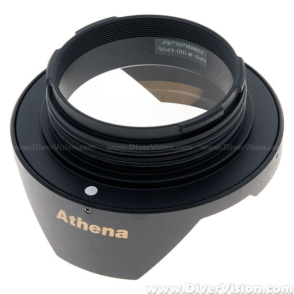 Athena Optical Wide Port W100 for Olympus M.ZUIKO DIGITAL ED 12mm f/2.0 Lens Athena Optical Wide Port W100 for Olympus M.ZUIKO DIGITAL ED 12mm f/2.0 Lens